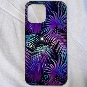 iPhone 12 Pro Max loopy Aurora palms case. Brand new never used.